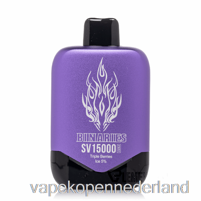Vape Nederland Horizon Binaries Sv15000 Wegwerp Triple Berry-ijs